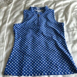 Tzu Tzu Sleeveless Golf Tennis Top